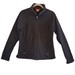 Nike ACG Fleece Lined Brown Full Full Zip Jacket With Pockets Size Large